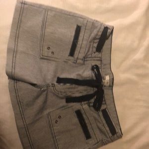 Cato navy stripped shorts